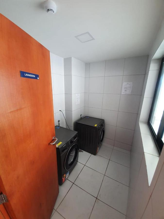 Flat Beira Mar - Piedade Apartment Recife Bagian luar foto