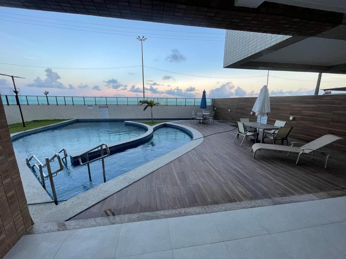 Flat Beira Mar - Piedade Apartment Recife Bagian luar foto